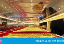 Giá vàng thấp nhất trong vòng 4 tháng