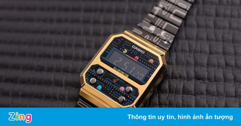 Đồng hồ Casio lấy cảm hứng từ tựa game tuổi thơ