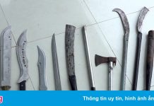 Ngăn chặn 6 người chuẩn bị hung khí đi hỗn chiến