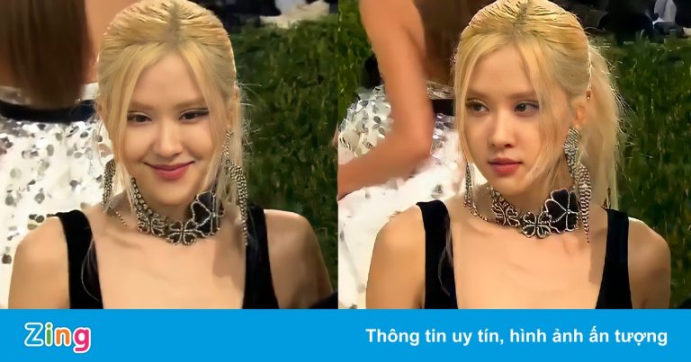 Rosé mặc váy cũ ở Met Gala 2021 Rosé mặc váy cũ ở Met Gala 2021