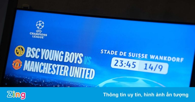 FPT Play lại gặp sự cố khi phát trận Manchester United – Young Boys