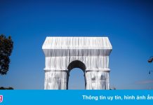 Vì sao Khải Hoàn Môn được bọc vải?