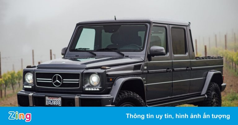 Mercedes-Benz G-Class độ thành xe bán tải có giá từ 60.000 USD