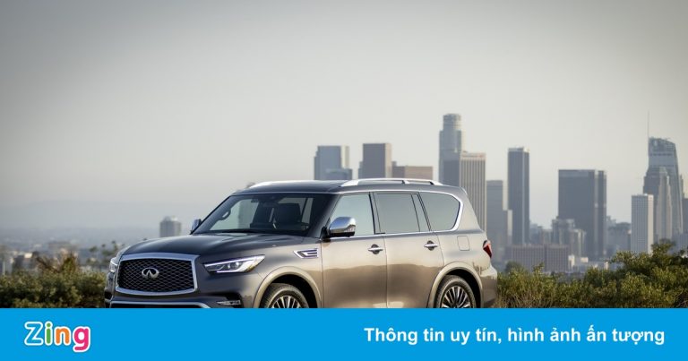 Infiniti QX80 2022 có giá 70.600 USD tại Mỹ