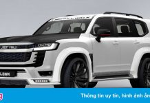 Toyota Land Cruiser 2022 hầm hố với gói độ Liberty Walk