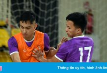 Tuyển futsal Việt Nam luyện thêm bài đấu Brazil ở World Cup