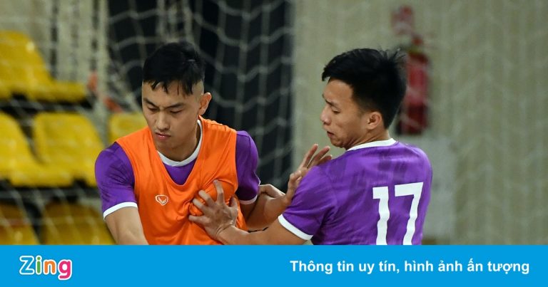 Tuyển futsal Việt Nam luyện thêm bài đấu Brazil ở World Cup