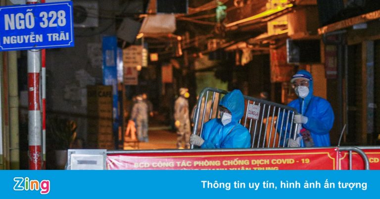 Gỡ phong tỏa ổ dịch Thanh Xuân Trung ở Hà Nội