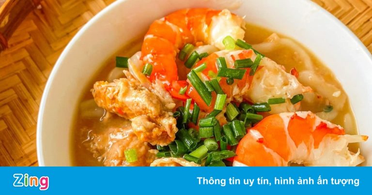 Nấu bánh canh tôm từ nguyên liệu sẵn có