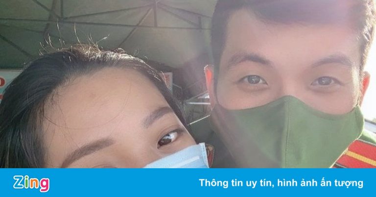 Đi tình nguyện, cô gái thành đôi với anh công an trực chung chốt Đi tình nguyện, cô gái thành đôi với anh công an trực chung chốt