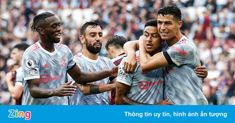 Ronaldo phản ứng cảm xúc khi Lingard ghi bàn quyết định