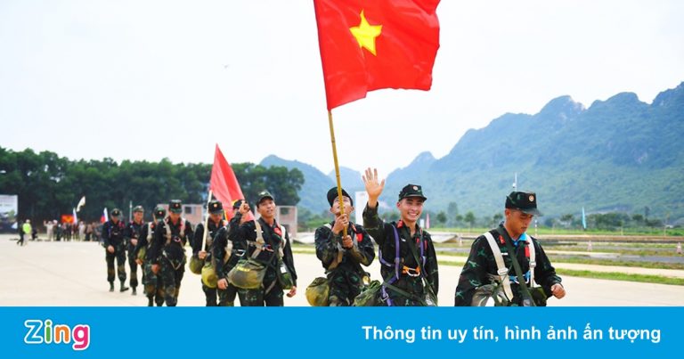 Đội Việt Nam giành huy chương bạc nội dung Vùng tai nạn ở Army Games