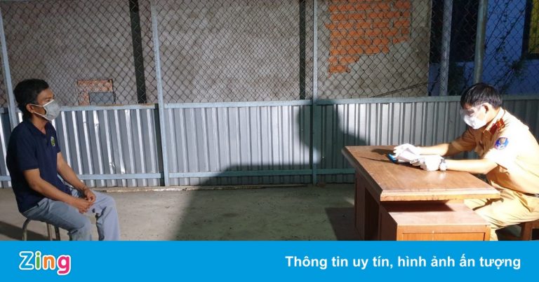 Kiểm điểm Trưởng phòng CSGT Công an Trà Vinh