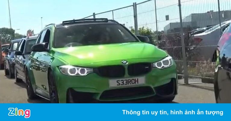 Chiếc BMW M3 giả được lắp ráp từ 4 xe khác nhau