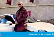 The Rock cầm lái Porsche Taycan trong bộ phim mới