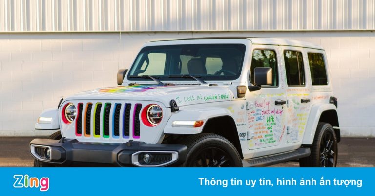 Phiên bản Jeep Wrangler đặc biệt ủng hộ người đồng tính