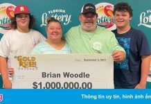 Chủ tiệm sửa xe ở Mỹ trúng xổ số một triệu USD