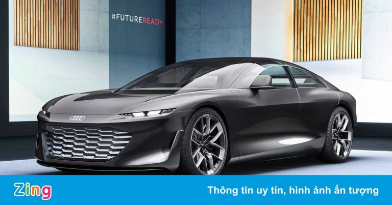 Audi Grandsphere Concept định nghĩa lại sedan siêu sang chạy điện