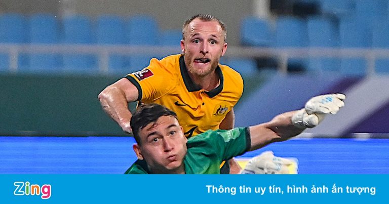 Tuyển thủ Australia: ‘Tôi gặp may khi ghi bàn vào lưới Việt Nam’