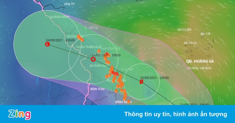 Bão số 6 hình thành trên Biển Đông