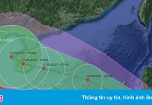Hai kịch bản di chuyển của bão Conson trên Biển Đông
