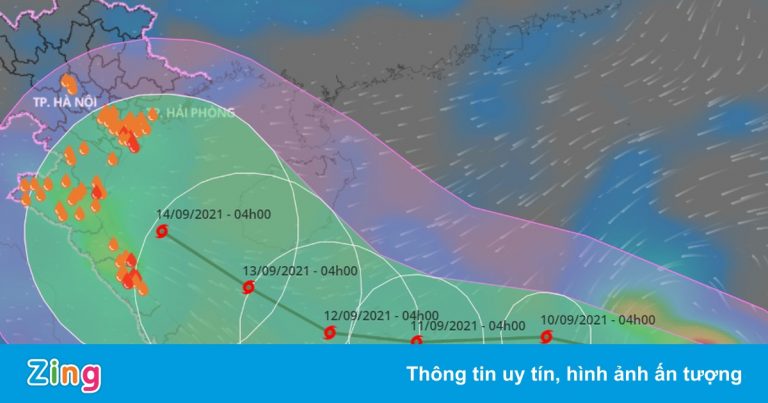 Bão Conson vào Biển Đông