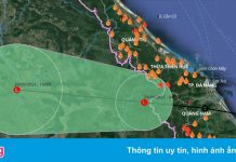 Bão số 6 suy yếu, miền Trung mưa lớn