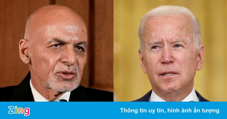 Cuộc gọi cuối của TT Biden và Ghani trước khi Taliban tiến vào