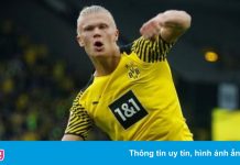 Haaland ghi bàn thứ 68 sau 67 trận cho Dortmund