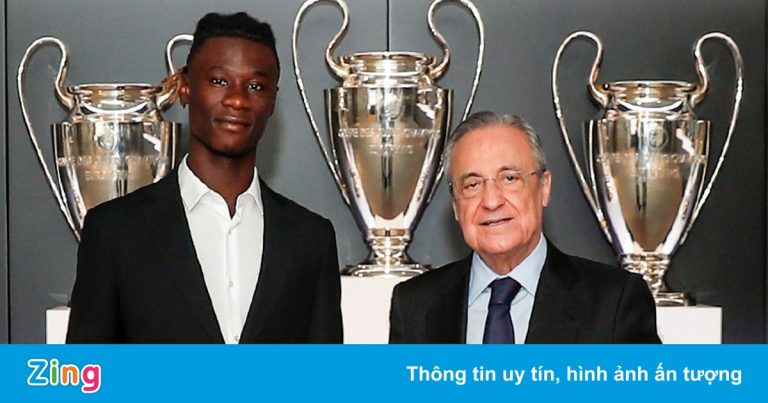 Real Madrid công bố tân binh trị giá 31 triệu euro