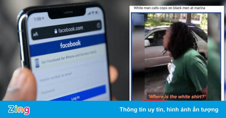 Facebook nhầm người da màu là loài linh trưởng