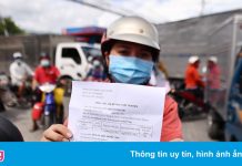 Công an TP.HCM không đổi giấy đi đường sau 6/9 nếu kéo dài giãn cách