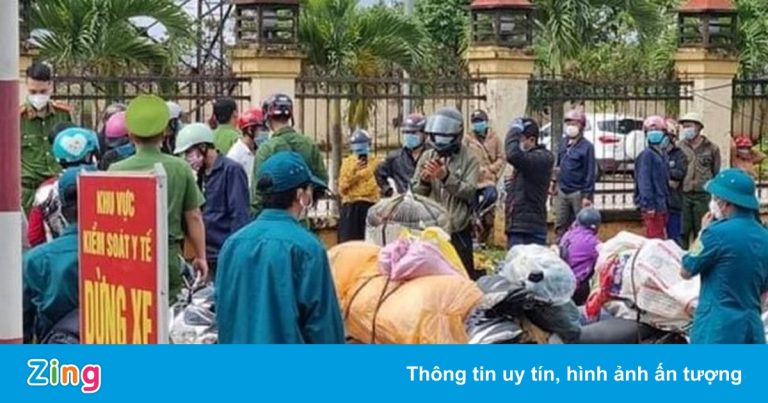 120 người từ Bình Phước về Nghệ An bị kẹt ở Đắk Nông