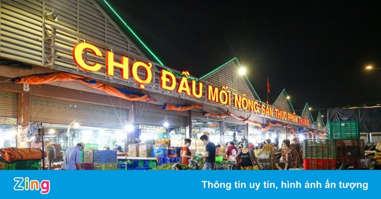 Điểm trung chuyển ở chợ Bình Điền mở cửa lại từ ngày 7/9