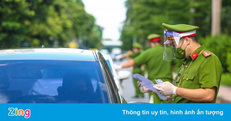 Hướng dẫn đi lại giữa 3 vùng chống dịch ở Hà Nội từ 6/9