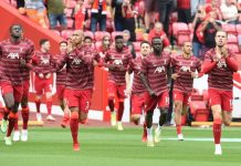 Liverpool 0-0 Crystal Palace: Bóng 2 lần dội cột chủ nhà Liverpool anh 1