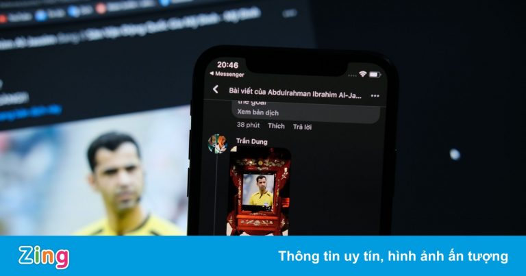 Nhiều người vào tấn công Facebook giả trọng tài trận VN – Australia