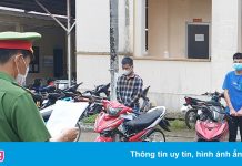 Khởi tố 5 thanh niên đua xe trái phép