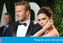Victoria đưa hình ảnh David Beckham lên sàn diễn