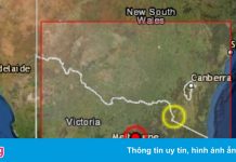 Động đất 6 độ ở phía nam Australia