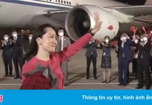 Bà Mạnh Vãn Châu được chào đón như người hùng khi về Trung Quốc