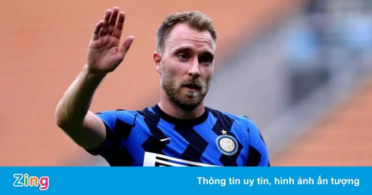 Eriksen bị loại khỏi đội hình Inter dự Champions League