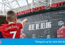 Sân Old Trafford đổi diện mạo trước ngày Ronaldo ra mắt MU