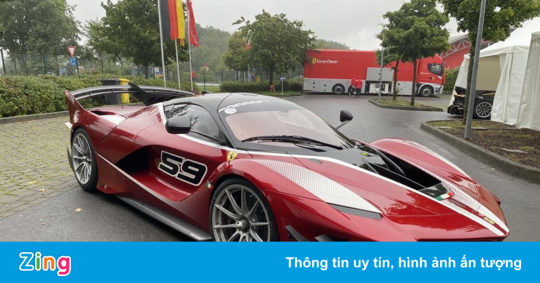 Siêu phẩm Ferrari FXX-K Evo tái xuất tại Nurburgring