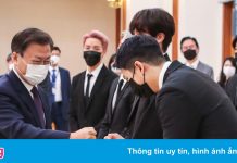 BTS trở thành đặc phái viên của tổng thống Hàn Quốc