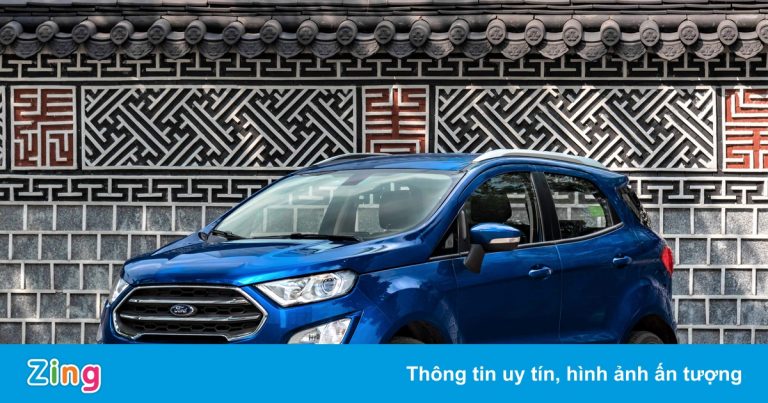 Hơn 300 xe Ford EcoSport tại Việt Nam có thể bị lỗi túi khí