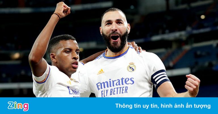 Real dẫn đầu La Liga sau chiến thắng 6-1