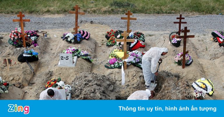 Nga ghi nhận số ca tử vong vì Covid-19 trong ngày cao nhất Nga ghi nhận số ca tử vong vì Covid-19 trong ngày cao nhất