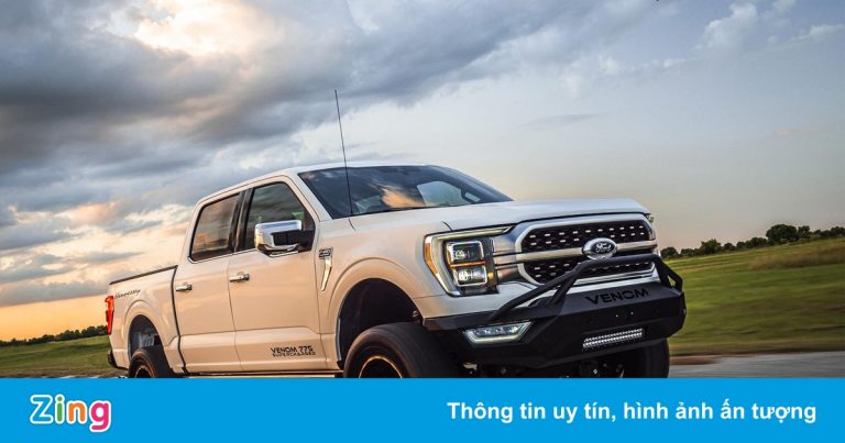 Chiếc bán tải Ford F-150 mạnh hơn cả siêu xe Aventador SVJ