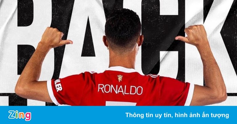 Ronaldo gửi lời nhắn khi nhận áo số 7 tại Man Utd